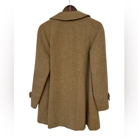 Classic Tan Pea Coat - Picture 5 of 9